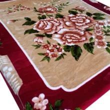 پتوی گلبافت مدل برتر کد 219 سایز 160x220 سانتی متر