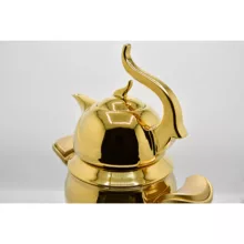 ست کتری و قوری کروپ مدل استند چوبی کد FGH-800