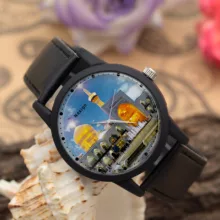 ساعت مچی عقربه ای ناکسیگو مدل حرم امام رضا کد LF12372