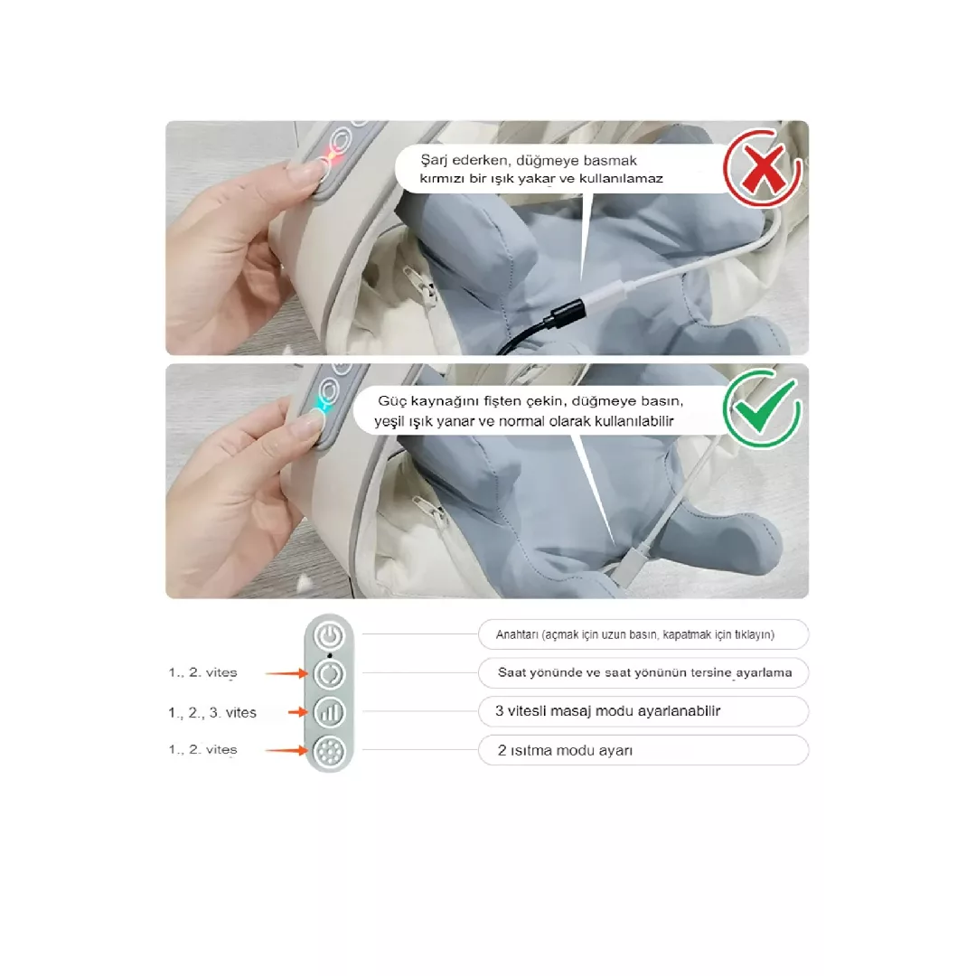 ماساژور گردن و شانه مدل MDHL-MD-069