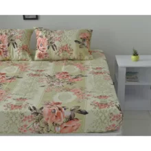 سرویس ملحفه بومرنگ مدل Hilma-160 دو نفره 3 تکه