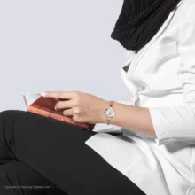 ساعت مچی عقربه ای زنانه اسکمی مدل 1390RG