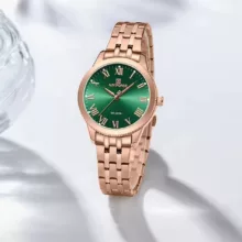 ساعت مچی عقربه ای زنانه نیوی فورس مدل NF5032RGGNRG