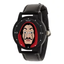 ساعت مچی عقربه ای ناکسیگو طرح Money Heist کد LF4206