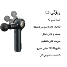 ماساژور برقی پرودو مدل PD-LSAMSG5-BK