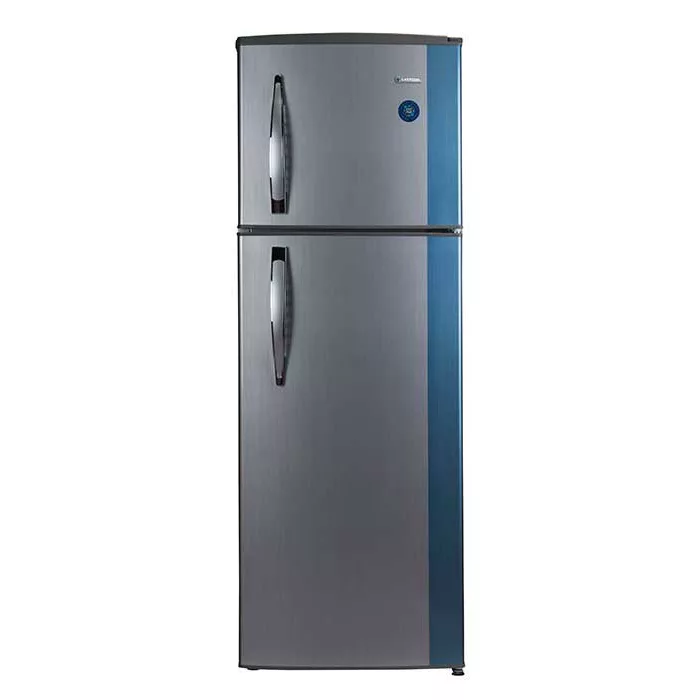 یخچال فریزر 12 فوت ایستکول مدل 296200 با ارتفاع 152.5، پهنای 53.5 و عمق 59 سانتی متر، میزان مصرف انرژی C، دارای 3 طبقه در یخچال و 2 طبقه در فریزر، دارای بدنه فولاد کربنی خودرنگ