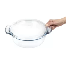 ظرف پخت پیرکس مدل قابلمه ای کد 29x23