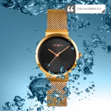 ساعت مچی عقربه ای زنانه اسکمی مدل 1595go کد 05