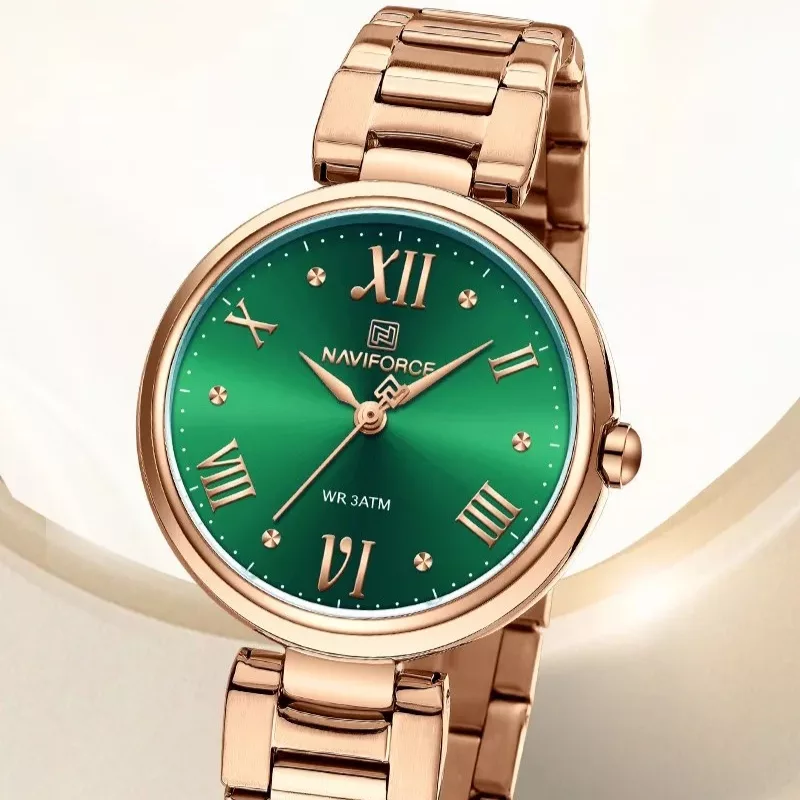 ساعت مچی عقربه ای زنانه نیوی فورس مدل NF5030