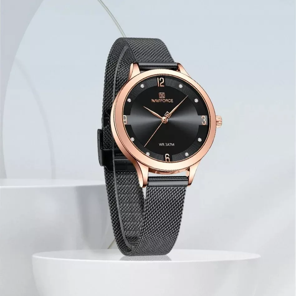 ساعت مچی عقربه ای زنانه نیوی فورس مدل Nf5023