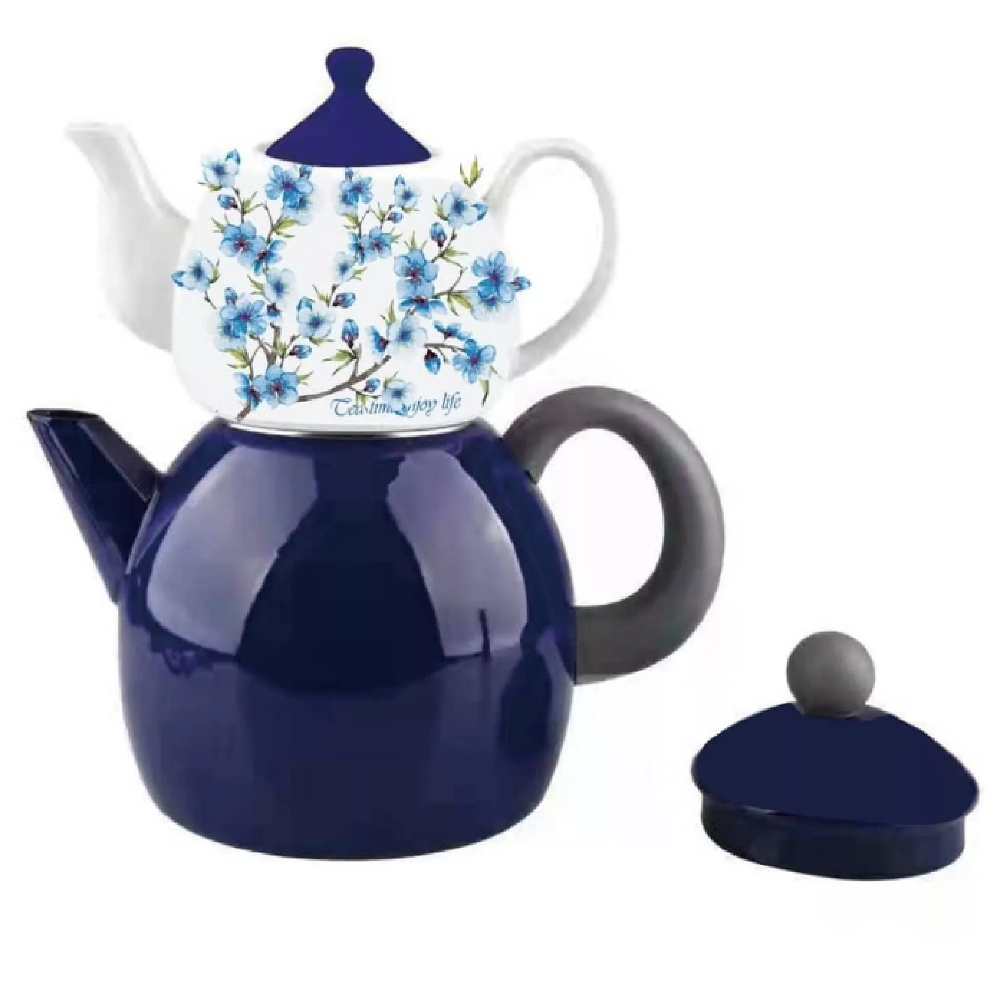 ست کتری و قوری راشل مدل تایلندی گلدار A