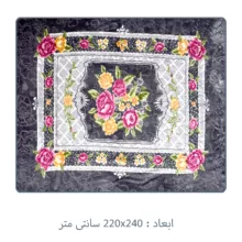 پتو گلبافت مدل برتر کد 129/27 سایز 220x240 سانتی متر