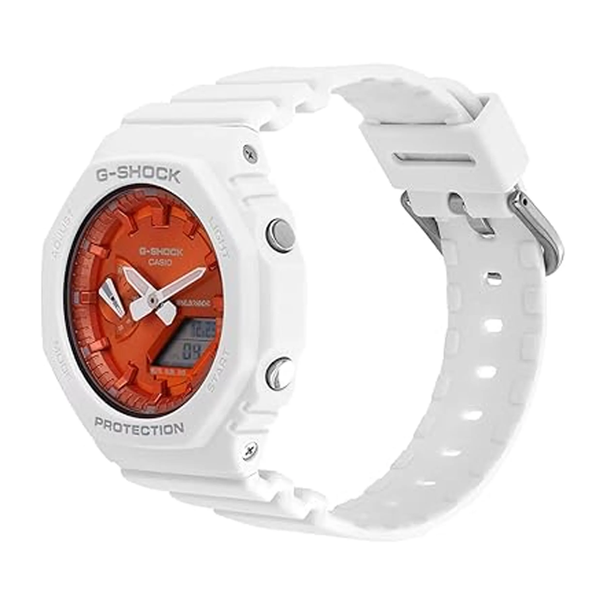 ساعت مچی عقربه ای زنانه کاسیو مدل GMA-S2100WS-7ADR