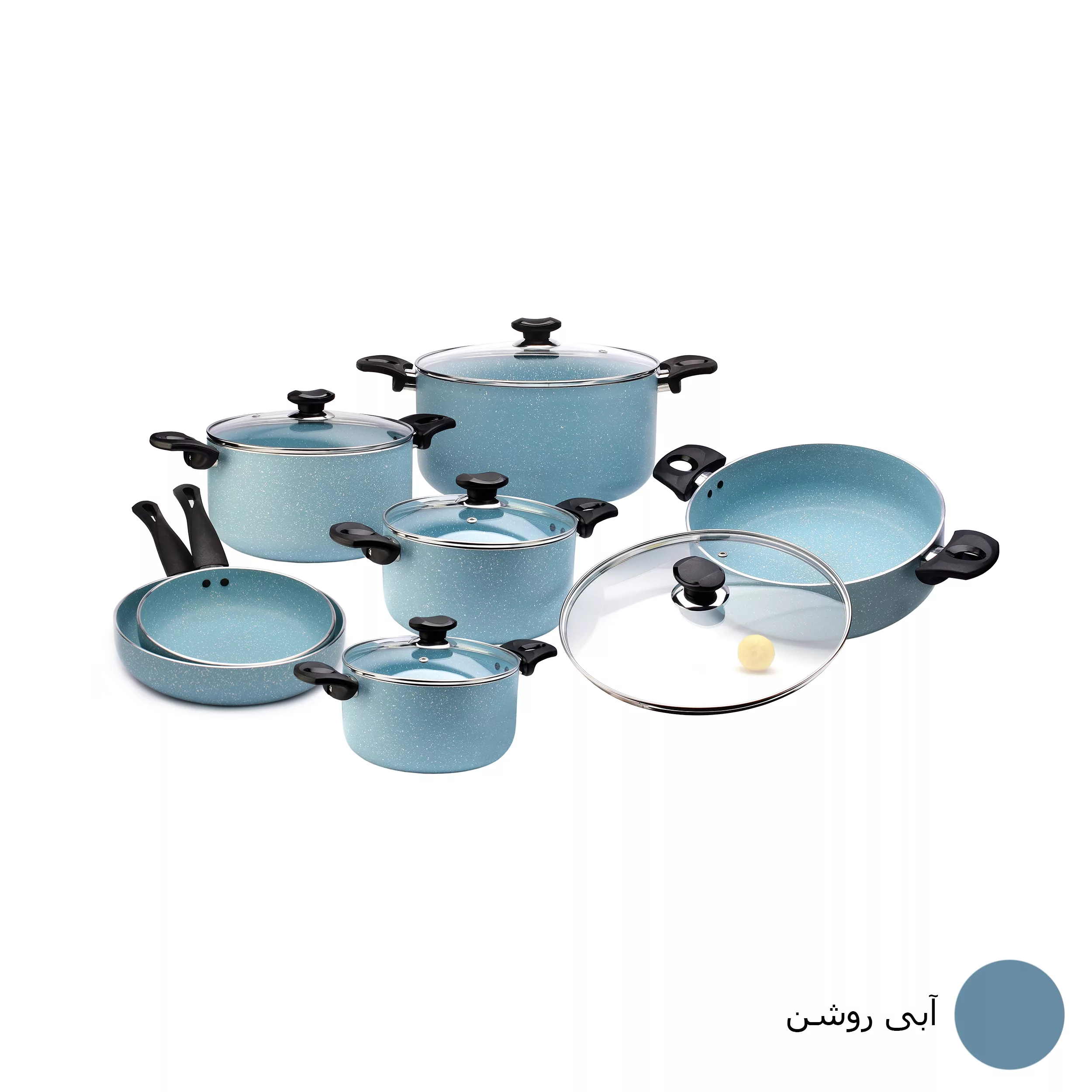 سرویس پخت و پز 12 پارچه زرساب مدل ویولت