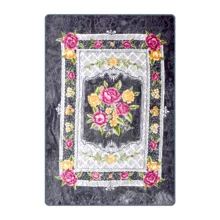 پتو گلبافت مدل برتر کد 129/27 سایز 160x220 سانتی متر