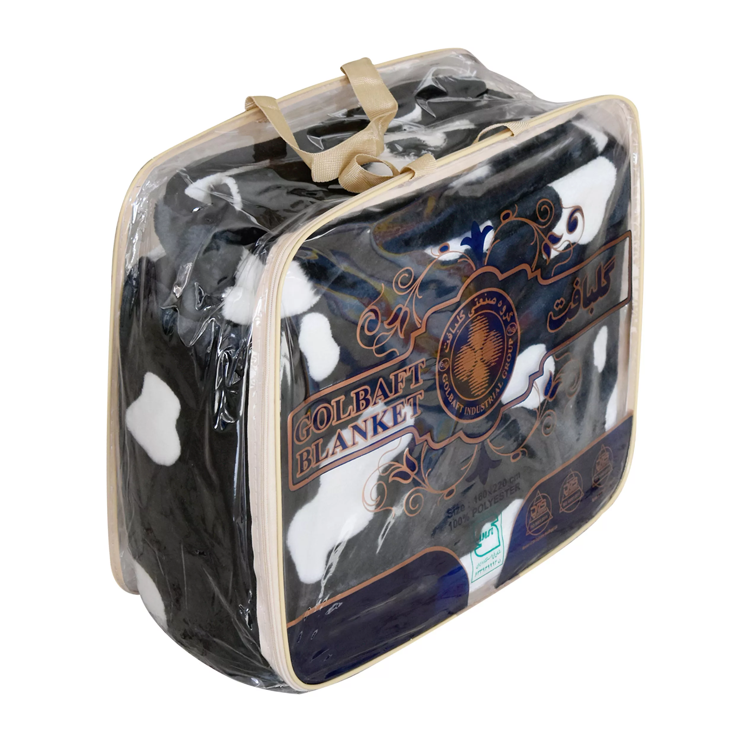 پتو گلبافت مدل برتر کد 296/05 سایز 160x220 سانتی متر