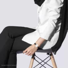 ساعت مچی عقربه ای زنانه اسکمی مدل 1330 کد 02