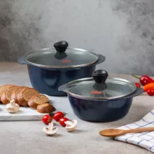 سرویس قابلمه 4 پارچه تکنو مدل پروانه