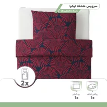 سرویس ملحفه ایکیا مدل STJARNTULPAN یک نفره  2 تکه