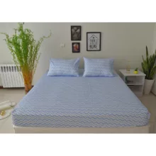 سرویس ملحفه بومرنگ مدل ZigzagC-160 دونفره 3 تکه