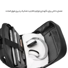کوله پشتی لپ تاپ بنج مدل 7517 مناسب برای لپ تاپ 16 تا 17 اینچی