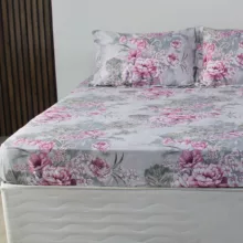 سرویس ملحفه بومرنگ مدل Estatis-160 دونفره 3 تکه