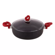 قابلمه زرساب مدل کوتاه قلبی کد GH-426KG سایز 26