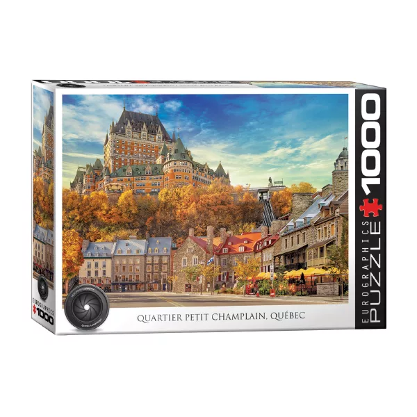 پازل 1000 تکه یوروگرافیکس پازلز مدل Quartier Petit Champlain, Quebec