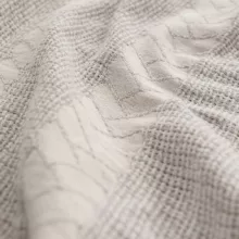 روتختی مادام کوکو مدل Ames Gri Yatak Ortusu دو نفره سایز 240×220 سانتی متر