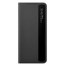کیف کلاسوری مدل Smart Clear View مناسب برای گوشی موبایل سامسونگ Galaxy S21 Ultra