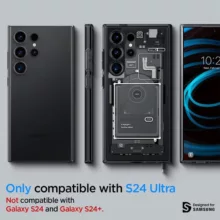 کاور شارک قاب مدل Ultra Hybrid Zero One مناسب برای گوشی موبایل سامسونگ Galaxy S24 Ultra