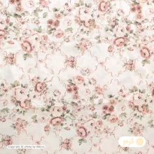 کاور لحاف آدنو مدل گلزار کد IR170 یک نفره سایز 160x220 سانتی متر