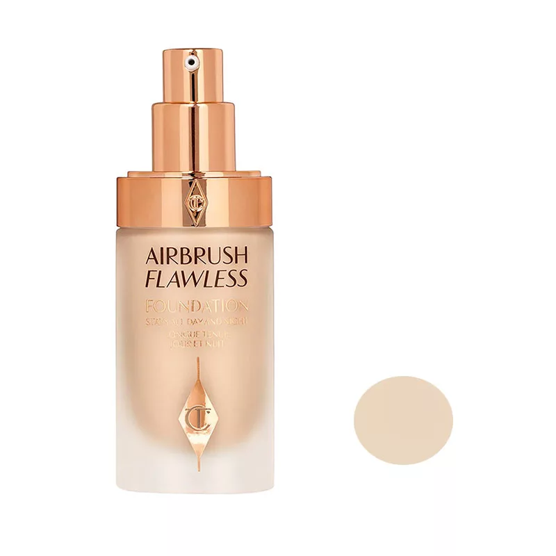 کرم پودر شارلوت تیلبری مدل ایربراش فلاولس شماره 5 حجم 30 میلی لیتر