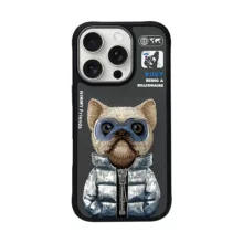 کاور نیمی مدل KM-01 مناسب برای گوشی موبایل اپل iPhone 16 pro