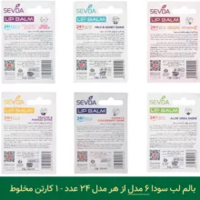 بالم لب سودا مدل میوه ای مجموعه 144 عددی