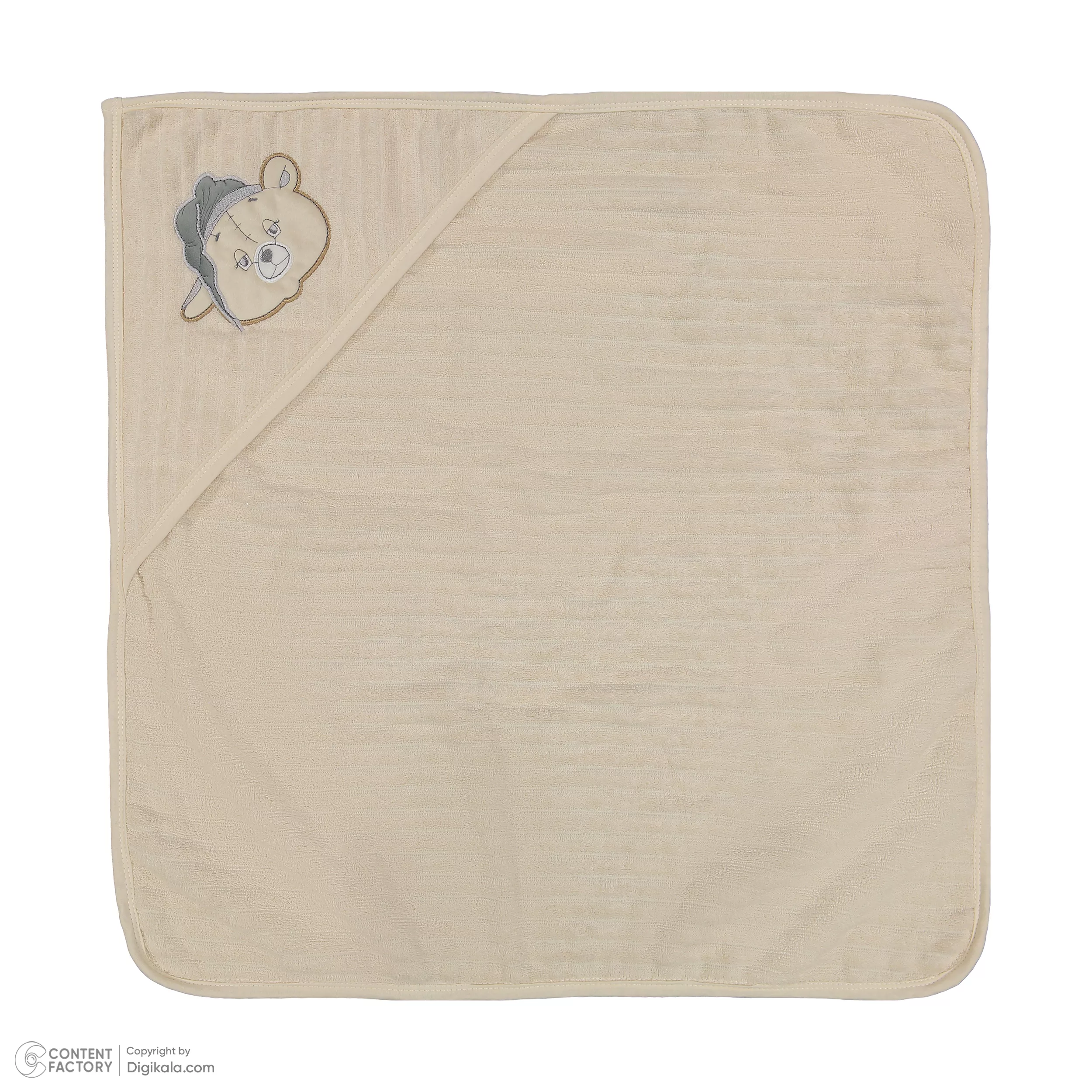 ست حوله کودک و نوزاد مادرکر طرح خرس خوابالو سایز 75x75 سانتیمتر مجموعه 5 عددی