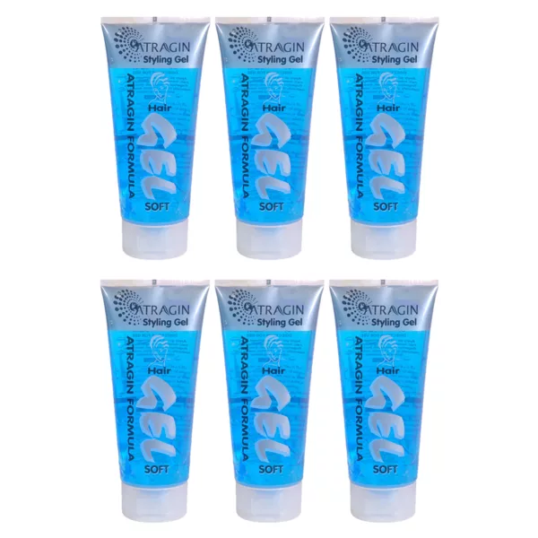 ژل مو عطر آگین مدل Soft حجم 200 میلی لیتر مجموعه 6 عددی