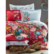 پتو کاراجا هوم مدل NOVELA KIRMIZI سایز 240 × 220 سانتی متر
