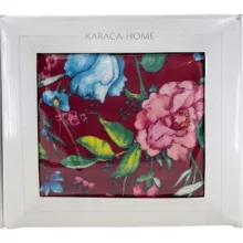 پتو کاراجا هوم مدل NOVELA KIRMIZI سایز 240 × 220 سانتی متر