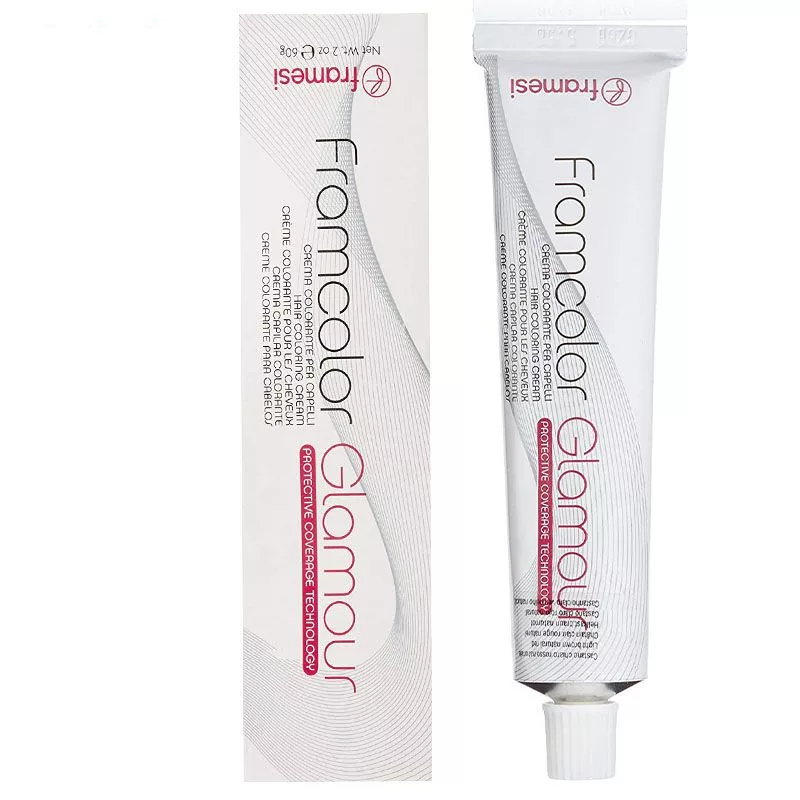 رنگ مو فرامسی مدل glamour شماره 7.34 حجم 100 میلی لیتر رنگ بلوند مسی متوسط