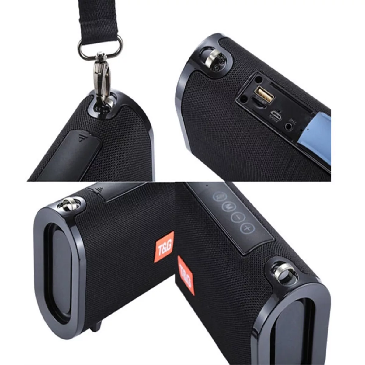 اسپیکر بلوتوثی قابل حمل تی اند جی مدل TG-123