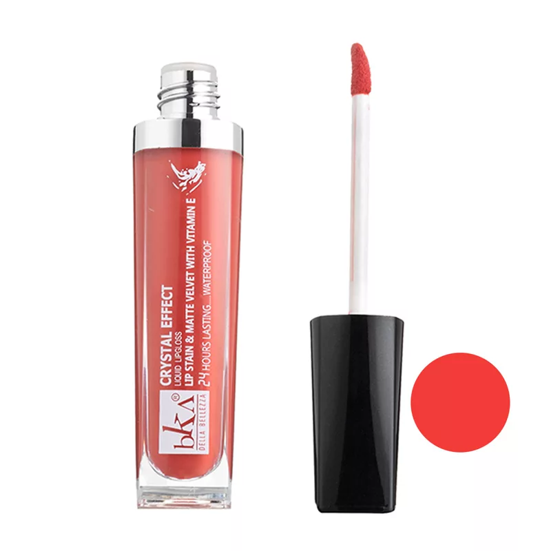 رژ لب مایع بکا کد LG363944 مجموعه 3 عددی به همراه کیف لوازم آرایش VP