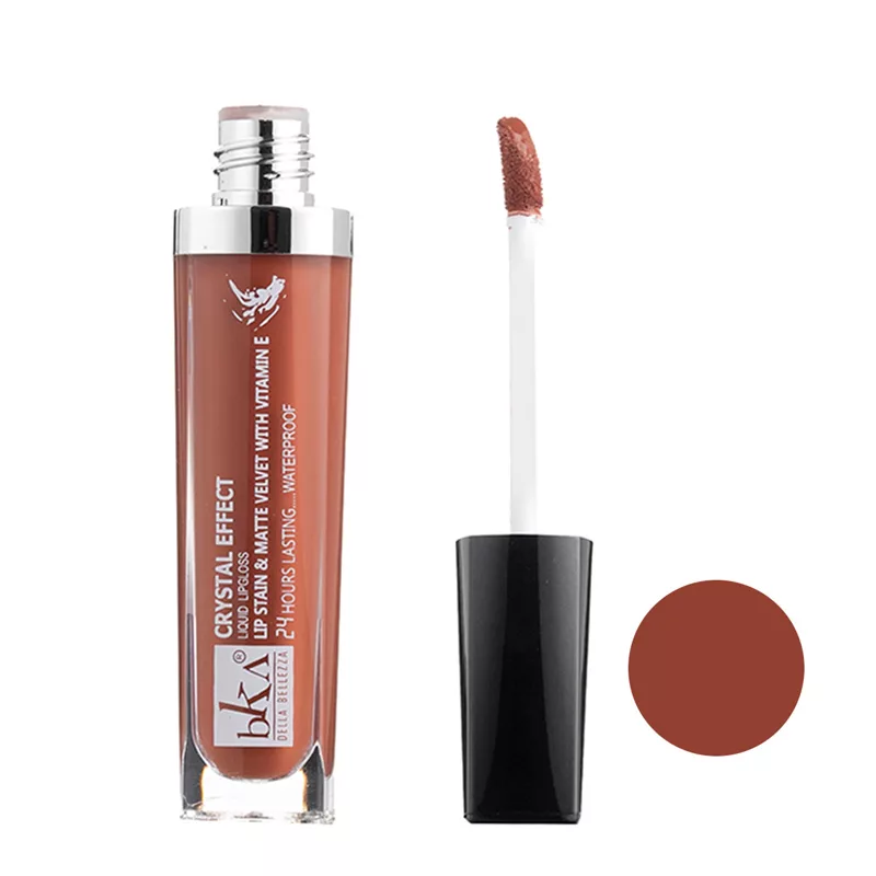 رژ لب مایع بکا کد LG363944 مجموعه 3 عددی به همراه کیف لوازم آرایش VP