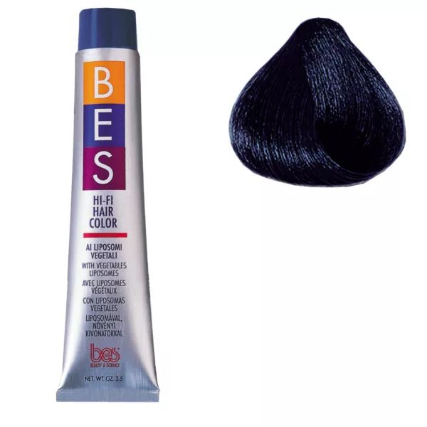 رنگ موی بس سری Blue مدل Blue Black شماره 1.90