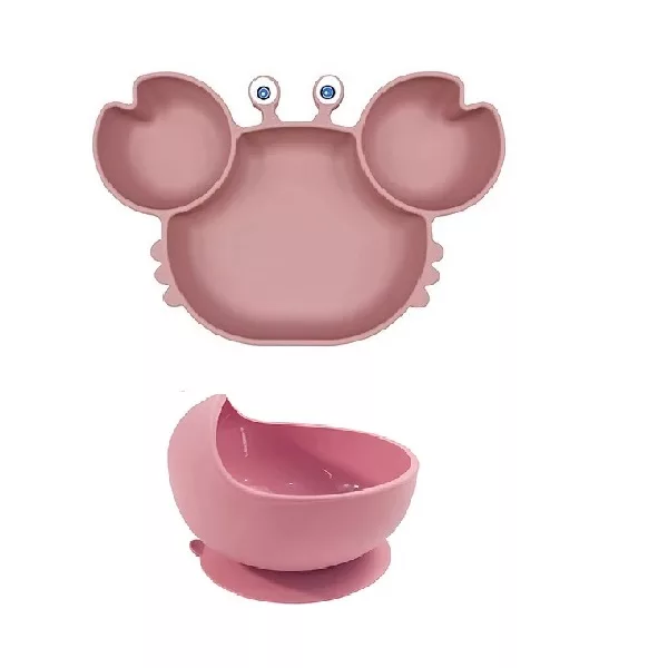 ظرف غذای کودک مدل قلبی مجموعه 7 عددی