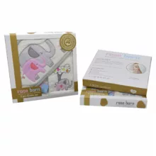 ست حوله دوتکه رزبورن مدل FAMILY LOVE GIRL