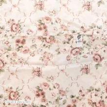کاور لحاف آدنو مدل گلزار کد IR170 یک نفره سایز 160x220 سانتی متر