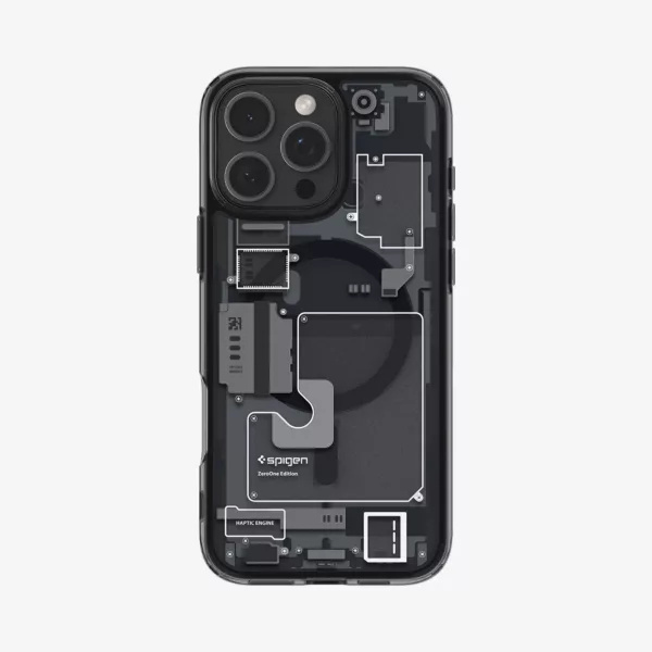 کاور اسپیگن مدل Ultra Hybrid Zero One مناسب برای گوشی موبایل اپل iPhone 16 Pro