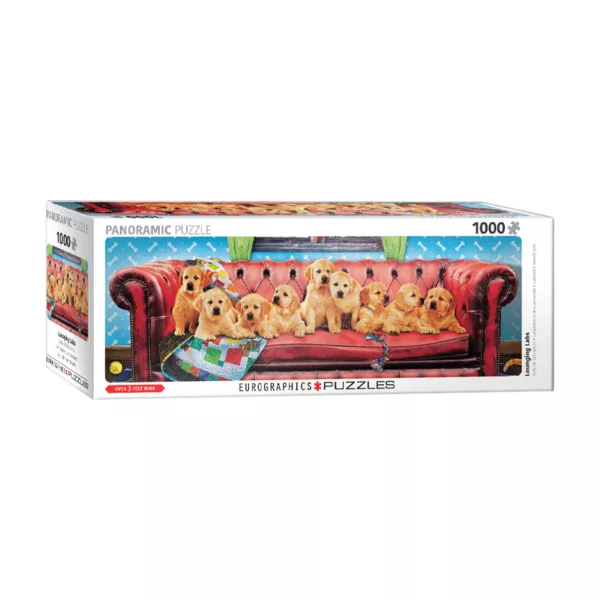 پازل 1000 تکه یوروگرافیکس پازلز مدل Lounging Labs كد 60105630