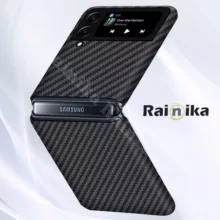 کاور رینیکا مدل  Carbon Fiber Flip4 مناسب برای گوشی موبایل سامسونگ Galaxy Z Flip 4